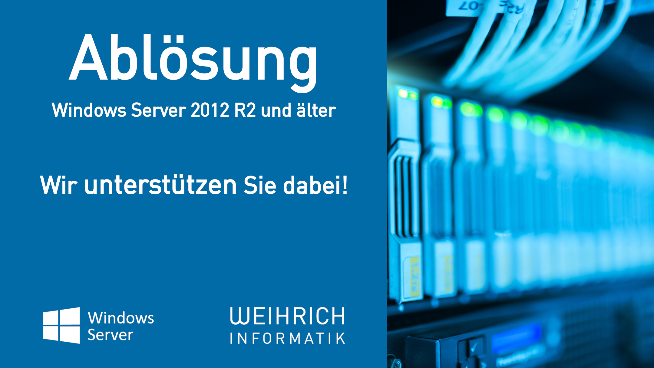 Ablösung Windows Server 2012 R2