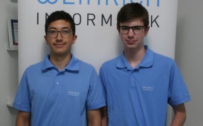 Ausbildungsstart bei Weihrich Informatik: Alessio und Elias verstärken unser IT-Team