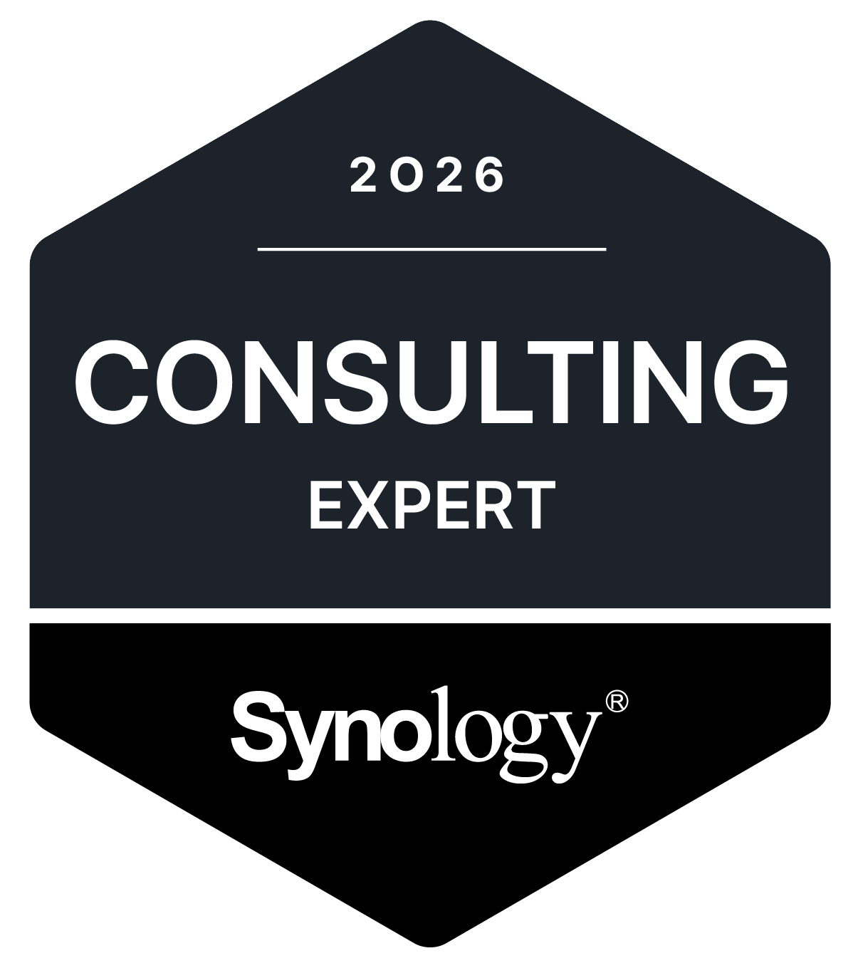 Partner Logos_CONSULTING_EXPERT_2O26 Synology Registered Partner 2025